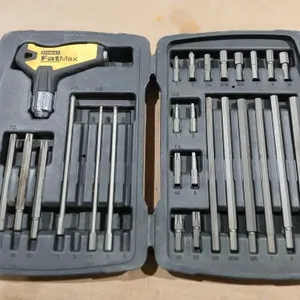 Stanely Fat Max T-handle ratchet power key set