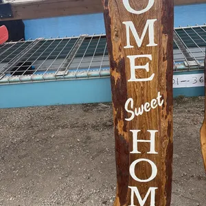 TS - Live Edge Epoxy Covered Home Sweet Home Sign