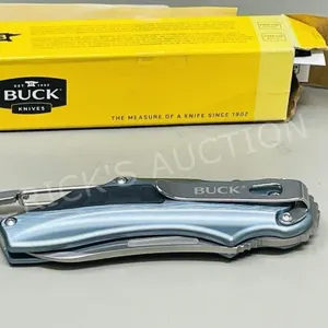 NEW Buck flashpoint safespin folding knife