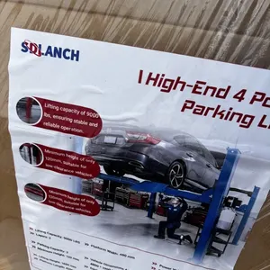 SD LANCH 10,000 Lb FOUR Post CAR LIFT - Blue
