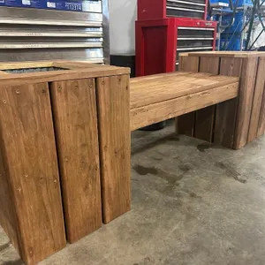 Planter Box with Bench