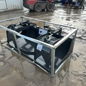 NEW/UNUSED WOLVERINE GB-11-72W 72" SKID STEER LOG GRAPPLE BUCKET