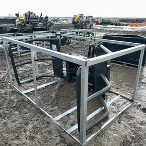 NEW/UNUSED WOLVERINE BSH-12-75D 74" SKID STEER HYD BALE SQUEEZE