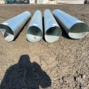 4-16''(W)x10'(L) DUCTING PIECES-1 BENT