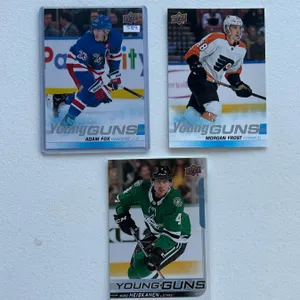 Oversized Young Guns Hockey Cards (3)