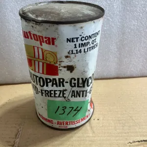Old Autopar Antifreeze Can (full)