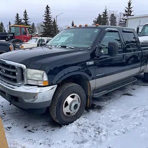 2002 Ford F350 Black Dually Crew Cab Truck SN: 1FTWW33F32ED00809