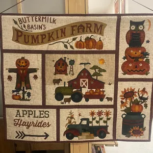 Donated by Phyllis Cormack - Fall Hanging Quilt
