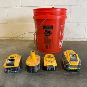 5-Gallon Bucket of Batteries