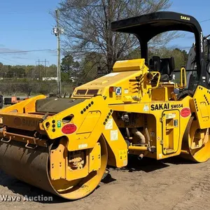 2019 Sakai SW654 double drum vibratory roller