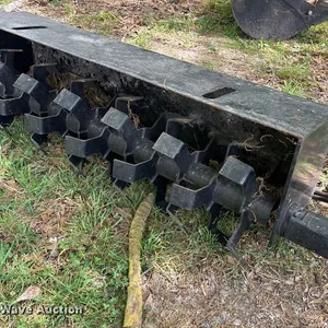 Skid steer tiller