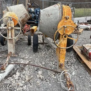 (2) concrete mixers