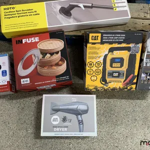 CAT Power Station, Blood Pressure Monitor, Bamboo Steamer Set, Steam Iron & Blow Dryer
 UNRESERVED