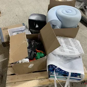 Stainless Pan Set, Blow Dryer, Mattress Topper, Toilet Seat, Air Fryer, Pool Loungers & Misc. Box of Items
 UNRESERVED