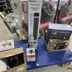 Compression Boots, Air Fryer, Blood Pressure Monitor, Wall Lights, Tower Fan & Pans
 UNRESERVED