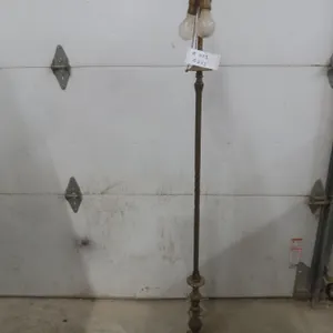 Antique Floor Lamp with Bulbs – No Shade – 61" H