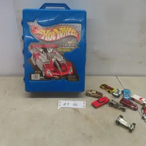 Hot Wheels Case with 50+ Die Cast Cars – Majorette, Hot Wheels and Others
