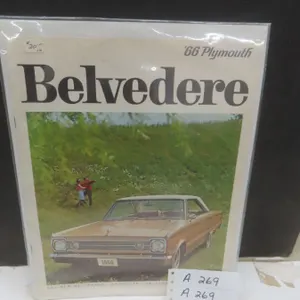 1966 Plymouth Belvedere Brochure