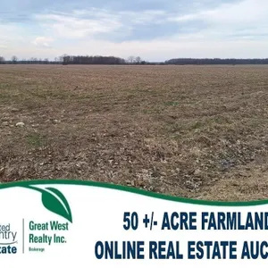 50 +/- Farm Land at Online Auction