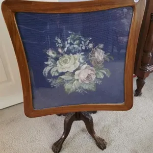 Antique Fireplace Screen