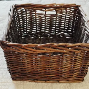 Wicker Handled Basket
