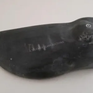 Signed Soapstone Walrus