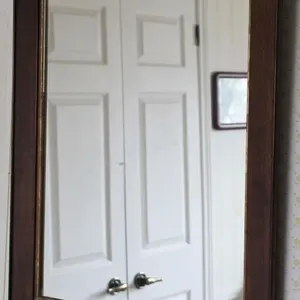 Vintage Wooden Frame Mirror