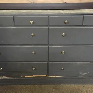 Chest Of Drawers w/ Contents 52"x14.5"x32"