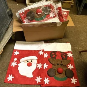 (36) Felt Christmas Sacks 17x22�