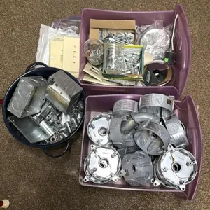 EMT Couplings, Boxes, Switch Covers. Dip in