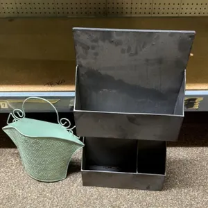 Metal Basket & Mail Box Wall Mount