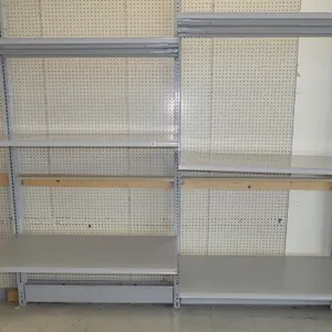 LOZIER 8'  WALL SECTION W/6 SHELVES  NO PEG BOARD