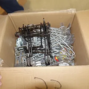 BOX OF PEG BOARD HOOKS