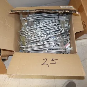 BOX OF PEG BOARD HOOKS