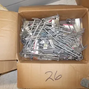 BOX OF PEG BOARD HOOKS