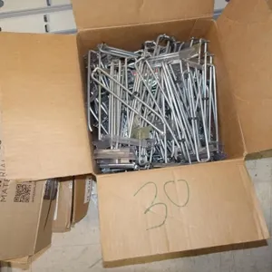 BOX OF PEG BOARD HOOKS