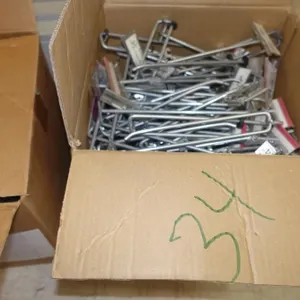 BOX OF PEG BOARD HOOKS
