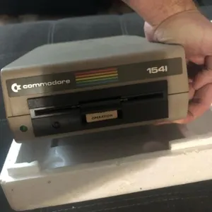 Commodore 1541 floppy disk drive in original box