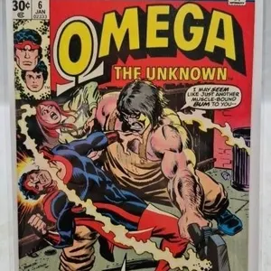 Marvel Omega The Unknown Comic No.6
