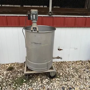 55 Gallon Stainless Milk Replacer Mixer