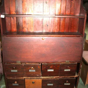 Drop Front Secretary Measures 43.5 x 11 x 64