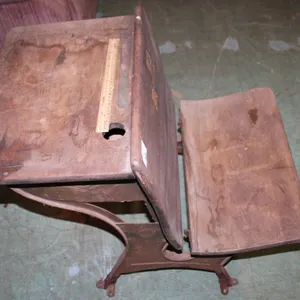 Antique School Desk
