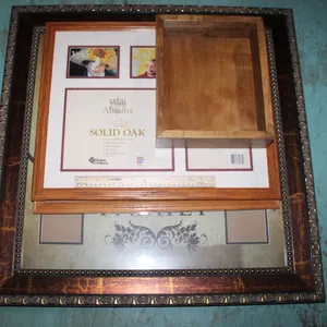 4 Picture Frames, Shadow Box Frame That Measures 12 x 10, 2