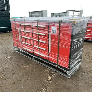 NEW/UNUSED CHERY INDUSTRIAL STEELMAN 7' 10 DRAWER 2 CABINET WORK BENCH