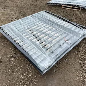 NEW/UNUSED CHERY INDUSTRIAL GREATBEAR 14' DUAL SWING IRON GATE