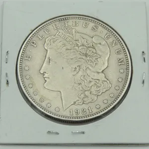 #1  1921 Morgan Silver Dollar Coin United States