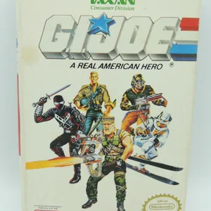 #10 Nintendo Nes Game G.I. Joe CIB Boxed
