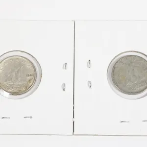 #36  WW2 1944 10 Cent Silver Dimes Canada Lot