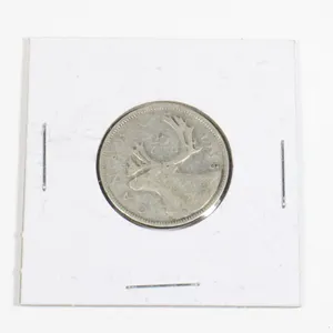 #26 1938 Canada 25 Cents Quarter Silver Coin