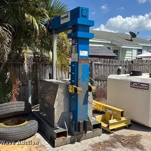 (2) forklift booms